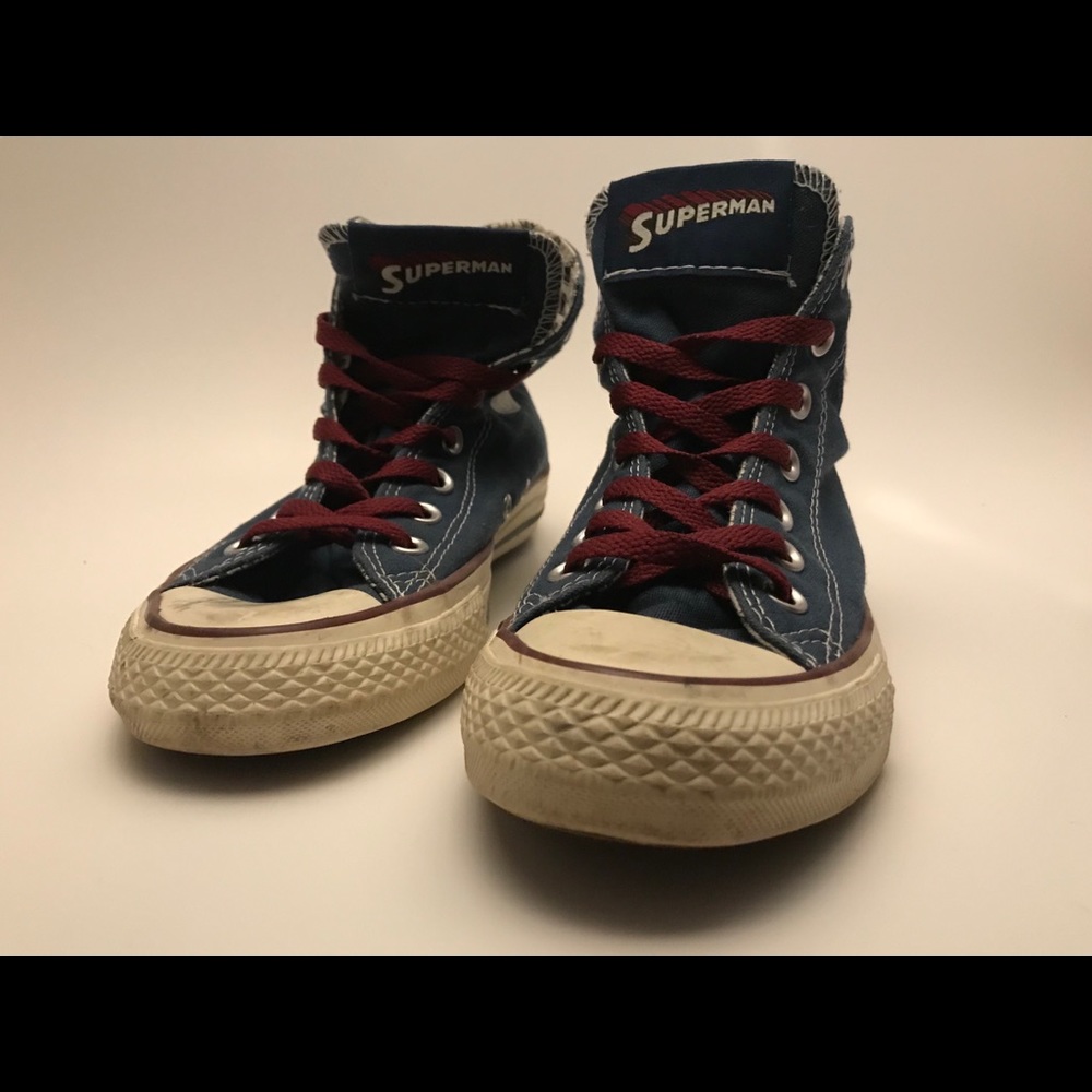 Limited Edition Superman Converse All Stars